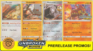 Feb 17, 2021 · mcdonald's ran a promo in february, 2021 in which it provided booster packs of four special pokemon 25th anniversary tcg cards in each happy meal. Unbroken Bonds All 4 Prerelease Promo Cards Rated