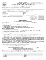 child cal consent forms for travel