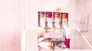 glossier has gift sets on before