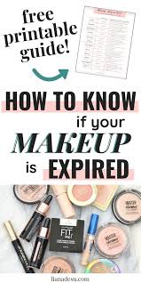 how do i check my makeup expiry date