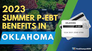 2023 summer p ebt in oklahoma payment