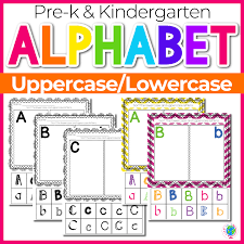 alphabet uppercase lowercase letter sorts