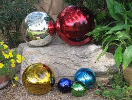 Glass Gazing Balls From Mexico