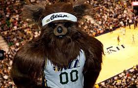 The team originated in new orleans in 1974 and club officials decided to keep the name after relocating to salt lake city in 1979. Utah Jazz Mascot Exacts Revenge On Bad Fan