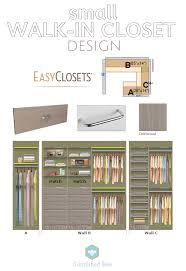 our small walk in closet design