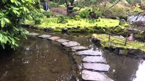 waterfalls mossy anese garden