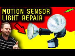 Outdoor Sensor Security Light Repair