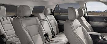 2019 ford explorer seating capacity
