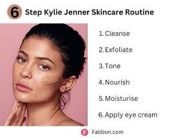 kylie jenner exact skincare routine