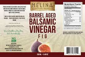 fig barrel aged balsamic vinegar 250 ml