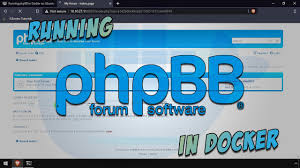 running phpbb bulletin board forum in