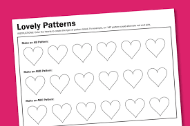Worksheet Wednesday Lovely Patterns Paging Supermom
