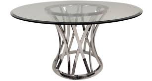 A glamorous choice thanks to its high sine gold. Xena Dining Table 60 Round Glass Table Top