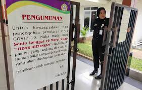 Contoh pengumuman di rumah sakit bahasa inggris mp3 & mp4. Tiadakan Jam Besuk Rsud Kabupaten Tangerang Rutin Semprotkan Cairan Disinfektan