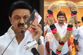 Stalin's son, udhayanidhi, 43, won't have to wait as long. Another Son Rises In Dmk As Udhayanidhi Stalin Is Fielded From Chennai