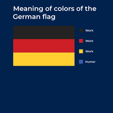 colors of the german flag meme