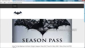 The development of the background part about the formation of the superhero was carried out. Leaked Batman Arkham Origins Season Pass Code Download Youtube