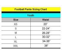Wilson Football Pants Size Chart Sizing Charts