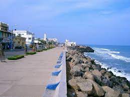 Pondicherry Beach Promenade Beach
