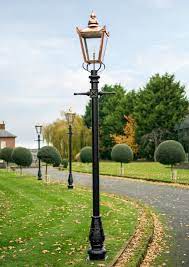 Copper Victorian Garden Lamp Post 3 25m