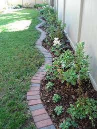 Costs depend on the material type and quantity. Landscape 101 Brick Landscape Edging Brick Garden Edging Brick Garden