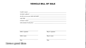 Download Bill Of Sale Forms Pdf Templates