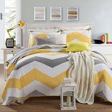grey and yellow coverlet off 70