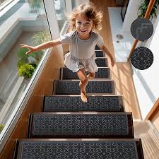 superior carpet treads for wood stairs