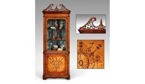 corner china cabinet high end dining