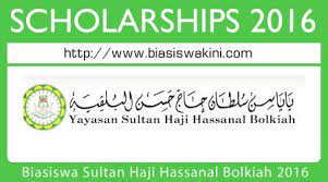 It is often associated with the provision of scholarships and study loans. Biasiswa Yayasan Sultan Haji Hassanal Bolkiah 2016 Oneapps