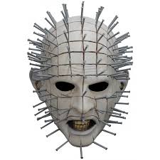 pinhead full head latex mask halloween