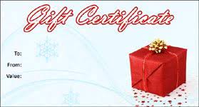 gift template select a gift