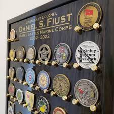 26ct Challenge Coin Display