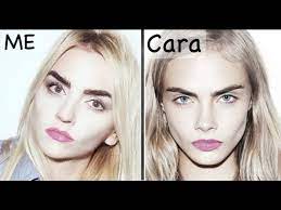 cara delevingne makeup transformation