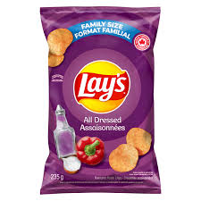 lays potato chips all dressed