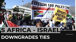 South Africa downgrades diplomatic ties with 'apartheid Israel' - YouTube