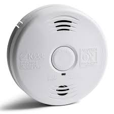 The mounting bracket will be only part that stays on the ceiling or wall. Amazon Com Kidde Smoke And Carbon Monoxide Detector Alarm With Voice Warning Hardwired W 10 Year Lithium Battery Backup Interconnectable Model I12010sco White Beauty