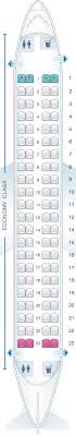 Seat Map Embraer 175 E75 Flybe Find The Best Seats On A