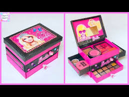 organizer barbie makeup kit box