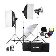 Neewer 1200w 400w X 3 Professional Photography Studio Flash Strobe Light Lighting Kit For Portrait Photography Studio And Video Shoots Mt 400am Neewer Photographic Equipment And Accessories For Professionals Musicians And Amateur Photographers