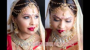 mac makeup how to bengali bridal