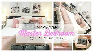 bedroom makeover on a budget blush