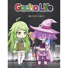 Cute girls in the image of angels and with wings, cool boys. Gacha Life Coloring Book 50 High Quality Gacha Life Club Colouring Book For Kids And Adults 50 Amazing Drawings All Characters Gacha World Walmart Canada