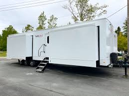 hair makeup trailer w slides unit