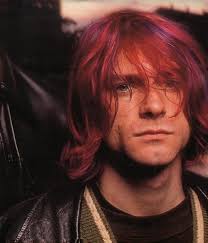 He didn't use shampoo, but cake soap bars (which is what gave his hair that iconic lank and greasy look). Kurt Cobain Red And Serious Image 357822 On Favim Com