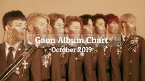 Top 100 Gaon Album Monthly Chart October 2019