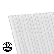 Clear Corrugated Twinwall Plastic Sheet