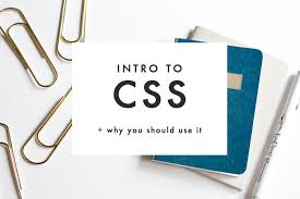 intro to css why you should use it