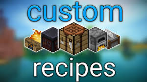 make custom recipes for minecraft 1 16
