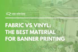 fabric vs vinyl banner best material